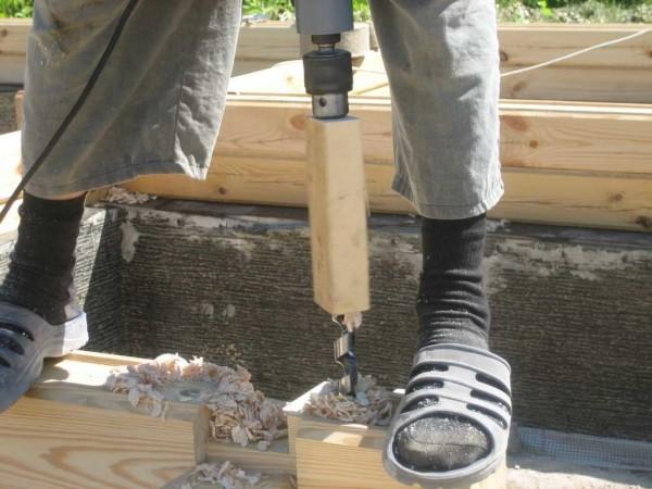 Как построить дом из бруса: технология + фотоотчет + видео Как построить дом из бруса: технология + фотоотчет + видео