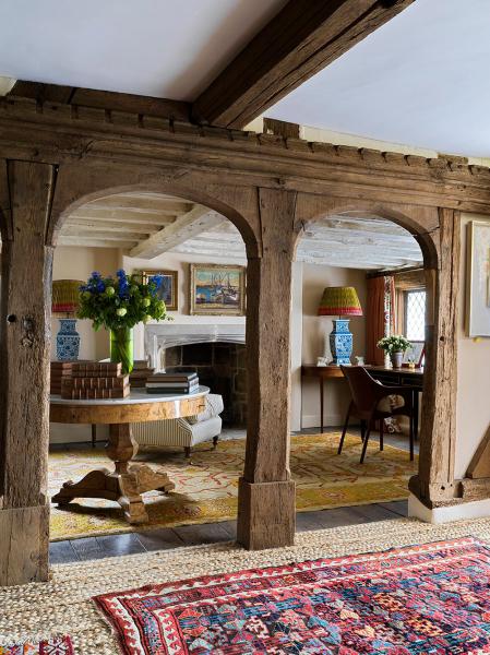 Красивая реновация традиционного английского поместья 15 века Красивая реновация традиционного английского поместья 15 века