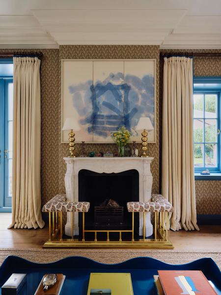 Красочная новая жизнь бывшего дома священника в южном лондоне Красочная новая жизнь бывшего дома священника в южном лондоне