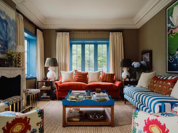 Красочная новая жизнь бывшего дома священника в южном лондоне Красочная новая жизнь бывшего дома священника в южном лондоне