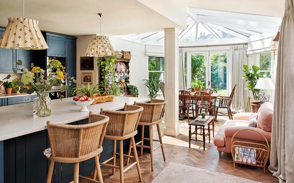 Нежный английский интерьер редактора модных журналов в англии Нежный английский интерьер редактора модных журналов в англии