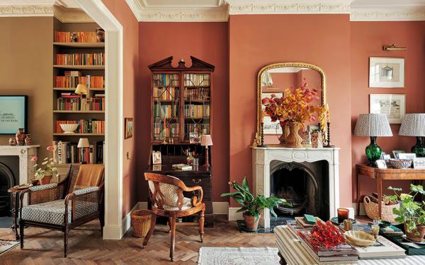 Нежный английский интерьер редактора модных журналов в англии Нежный английский интерьер редактора модных журналов в англии