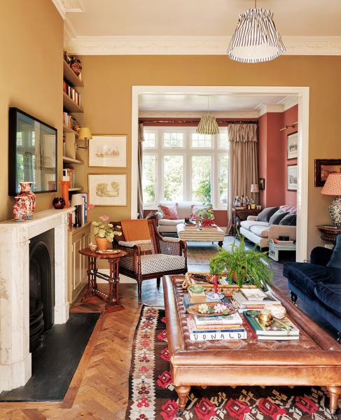 Нежный английский интерьер редактора модных журналов в англии Нежный английский интерьер редактора модных журналов в англии