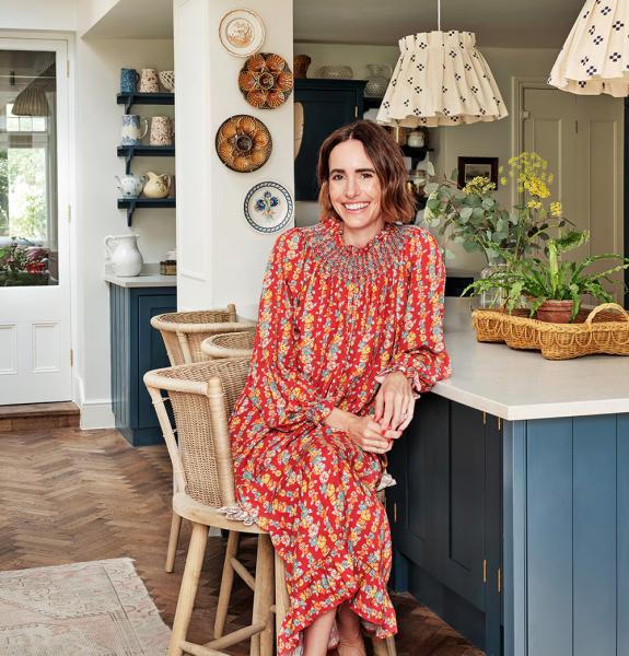 Нежный английский интерьер редактора модных журналов в англии Нежный английский интерьер редактора модных журналов в англии