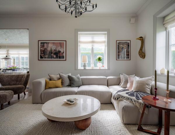 Новый коттедж в швеции, стилизованный под традиционный скандинавский домик Новый коттедж в швеции, стилизованный под традиционный скандинавский домик