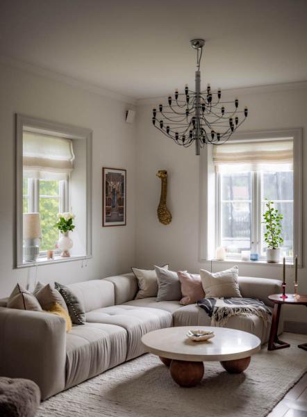 Новый коттедж в швеции, стилизованный под традиционный скандинавский домик Новый коттедж в швеции, стилизованный под традиционный скандинавский домик