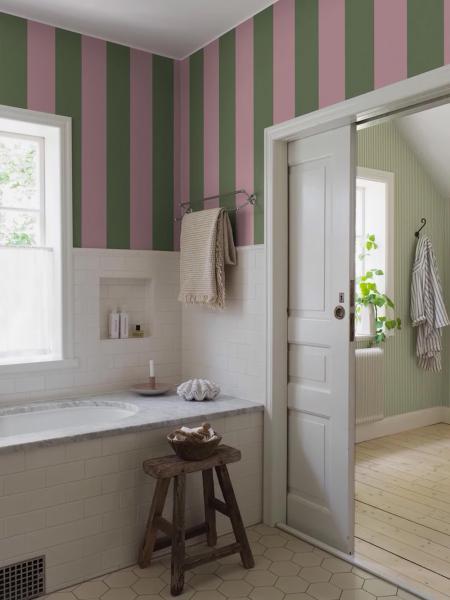 Полоски снова в моде: вдохновляющая коллекция обоев от boras Полоски снова в моде: вдохновляющая коллекция обоев от boras