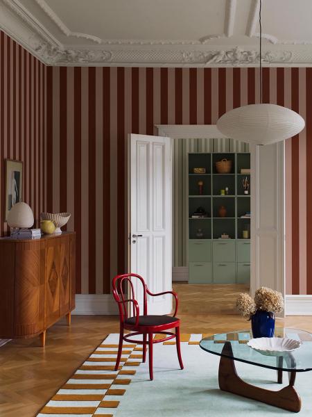 Полоски снова в моде: вдохновляющая коллекция обоев от boras Полоски снова в моде: вдохновляющая коллекция обоев от boras