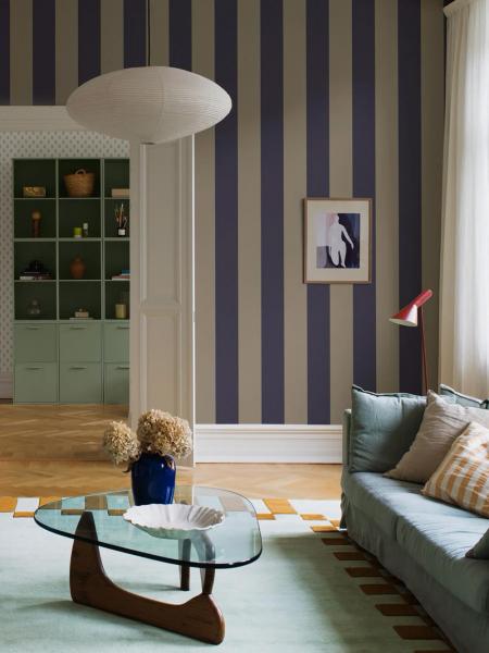 Полоски снова в моде: вдохновляющая коллекция обоев от boras Полоски снова в моде: вдохновляющая коллекция обоев от boras