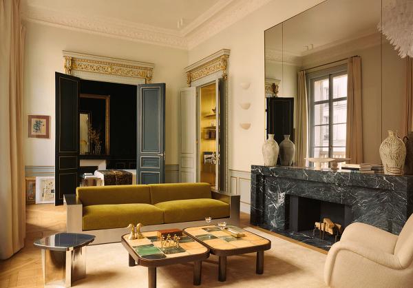 Тонкая гамма и изысканные детали: роскошные апартаменты в париже Тонкая гамма и изысканные детали: роскошные апартаменты в париже
