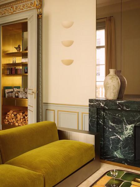 Тонкая гамма и изысканные детали: роскошные апартаменты в париже Тонкая гамма и изысканные детали: роскошные апартаменты в париже