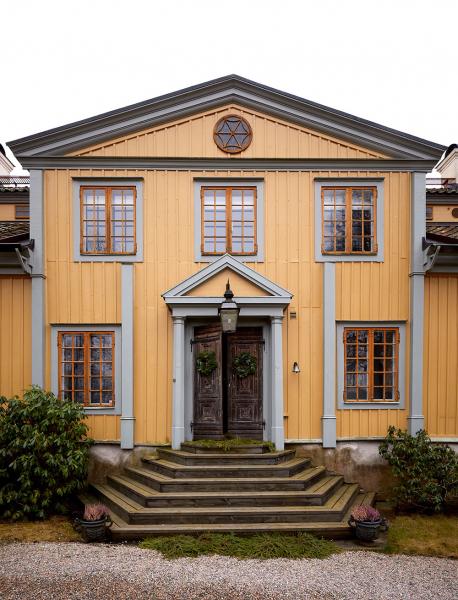 Традиционный праздничный уют в чудесной старинной вилле в швеции Традиционный праздничный уют в чудесной старинной вилле в швеции