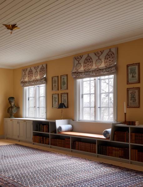 Традиционный праздничный уют в чудесной старинной вилле в швеции Традиционный праздничный уют в чудесной старинной вилле в швеции