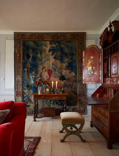 Традиционный праздничный уют в чудесной старинной вилле в швеции Традиционный праздничный уют в чудесной старинной вилле в швеции