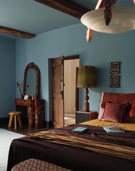 Уникальный интерьер старинной фермы художника в англии Уникальный интерьер старинной фермы художника в англии