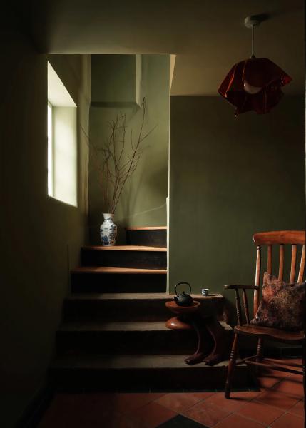 Уникальный интерьер старинной фермы художника в англии Уникальный интерьер старинной фермы художника в англии