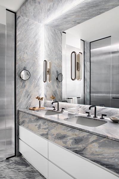 Залитый светом стильный лофт молодой семьи в нью-йорке Залитый светом стильный лофт молодой семьи в нью-йорке