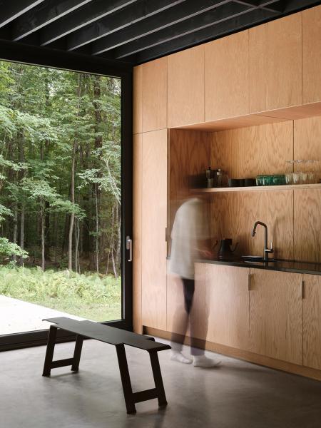 Затерянный в канадских лесах: современный домик для полного уединения Затерянный в канадских лесах: современный домик для полного уединения