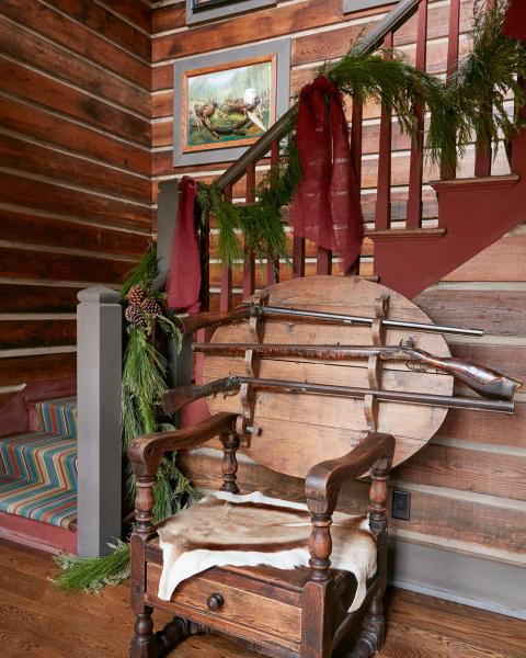 Зимний уют красивого охотничьего домика в штате миссисипи Зимний уют красивого охотничьего домика в штате миссисипи