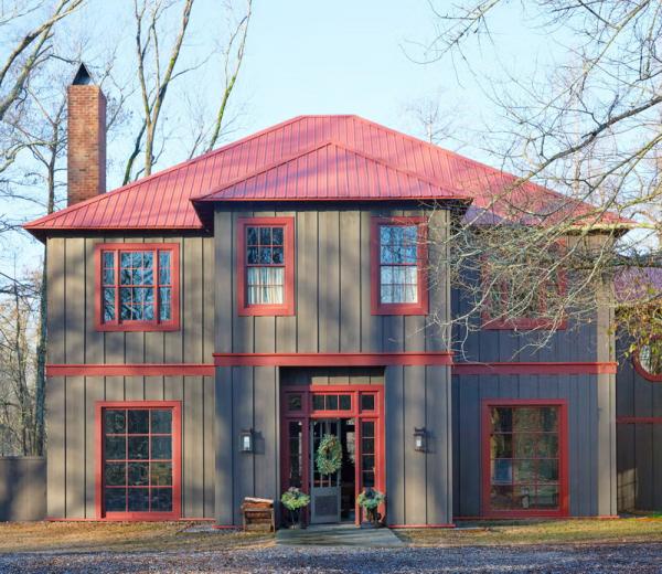 Зимний уют красивого охотничьего домика в штате миссисипи Зимний уют красивого охотничьего домика в штате миссисипи