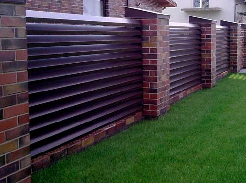 Забор-жалюзи — веяние нового времени Забор-жалюзи — веяние нового времени