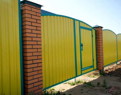 Заборы из сайдинга Заборы из сайдинга