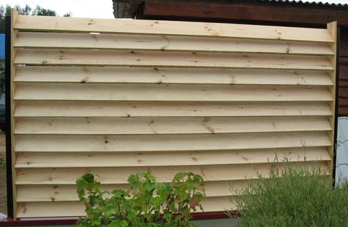 Забор-жалюзи — веяние нового времени Забор-жалюзи — веяние нового времени