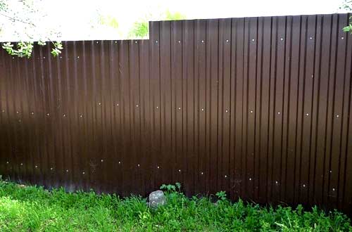 Гофролист для заборов Гофролист для заборов