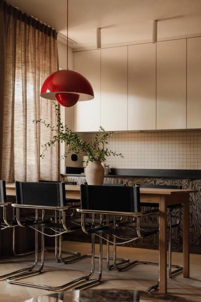 Атмосферный мужской интерьер в варшаве в землистых оттенках (53 кв. М) Атмосферный мужской интерьер в варшаве в землистых оттенках (53 кв. М)