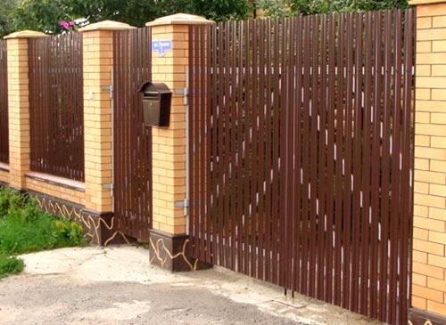 Заборы из вагонки Заборы из вагонки