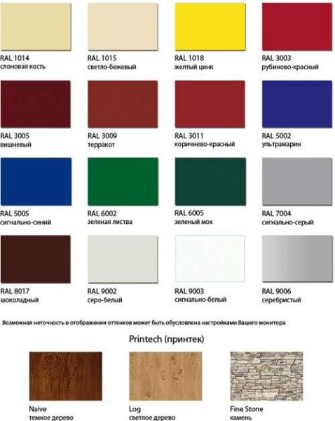 Двухсторонний профлист для забора Двухсторонний профлист для забора