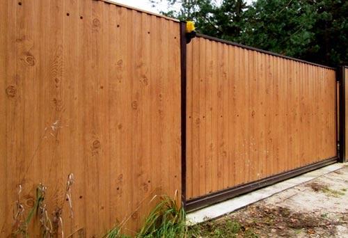 Заборы из сайдинга Заборы из сайдинга
