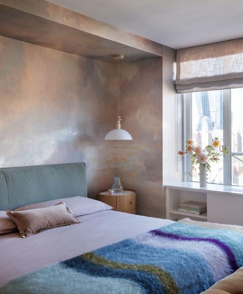 Модернистские нотки в интерьерах красочной квартиры в нью-йорке Модернистские нотки в интерьерах красочной квартиры в нью-йорке