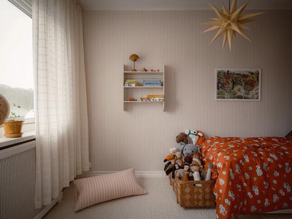 Скандинавский интерьер, в котором тон задаёт рыжий диван (70 кв. М) Скандинавский интерьер, в котором тон задаёт рыжий диван (70 кв. М)