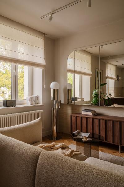 Спокойный, но интересный интерьер небольшой квартиры в варшаве (52 кв. М) Спокойный, но интересный интерьер небольшой квартиры в варшаве (52 кв. М)