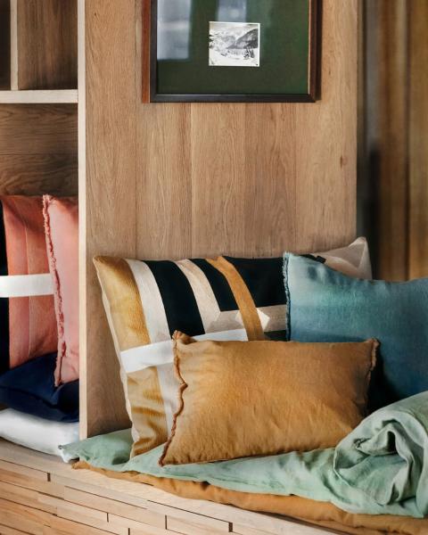 Тепло и уют горного дома: коллекция текстиля от haomy Тепло и уют горного дома: коллекция текстиля от haomy