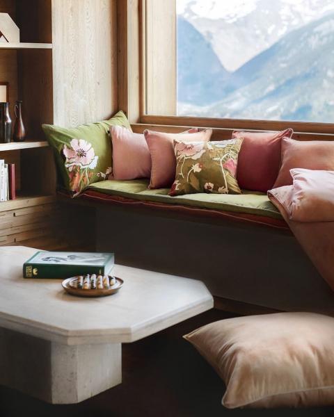 Тепло и уют горного дома: коллекция текстиля от haomy Тепло и уют горного дома: коллекция текстиля от haomy