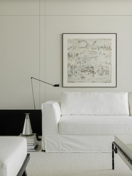 Воздушный современный интерьер в китае с черными акцентами в декоре Воздушный современный интерьер в китае с черными акцентами в декоре