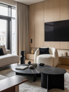 Уютный минимализм с видом на кремль