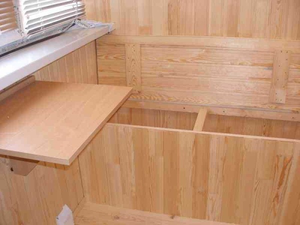 Отделка балкона вагонкой своими руками Отделка балкона вагонкой своими руками