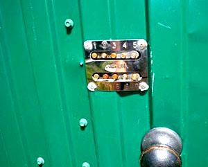 Кодовые замки на калитку Кодовые замки на калитку