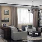 Идеи дизайна гостиной: зонирование, обои, мебель Идеи дизайна гостиной: зонирование, обои, мебель