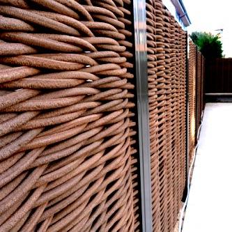 Плетеные заборы Плетеные заборы