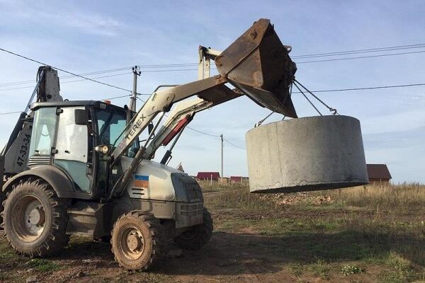 Как сооружается выгребная яма из бетонных колец: схемы + пошаговое руководство Как сооружается выгребная яма из бетонных колец: схемы + пошаговое руководство