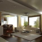 Идеи дизайна гостиной: зонирование, обои, мебель Идеи дизайна гостиной: зонирование, обои, мебель