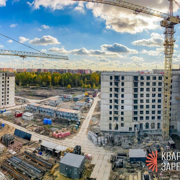 В жк «квартал заречье» в г. Колпино завершены монолитные работы первой очереди строительства — корпус а В жк «квартал заречье» в г. Колпино завершены монолитные работы первой очереди строительства — корпус а