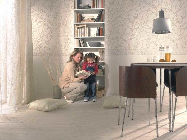 Как поклеить обои двух видов (комбинирование) Как поклеить обои двух видов (комбинирование)