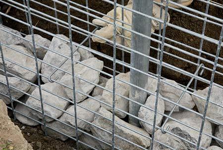 Заборы из габионов Заборы из габионов