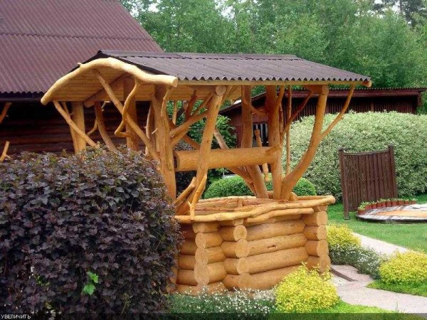 Оформление колодца: колодезный домик (открытый и закрытый) Оформление колодца: колодезный домик (открытый и закрытый)