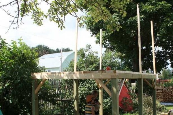 Игровой домик для детей: пошаговые фото, схемы, чертежи Игровой домик для детей: пошаговые фото, схемы, чертежи